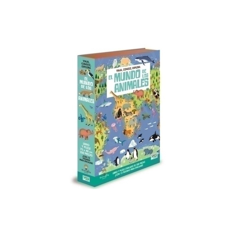 29954-PUZZLE MANOLITO B. EL MUNDO DE LOS ANIMA precio por 1 unidades