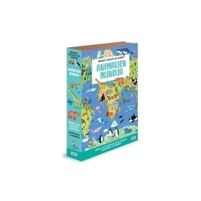 69719-PUZZLE MANOLITO B. ANIMALIEN MUNDUA - EU precio por 1 unidades