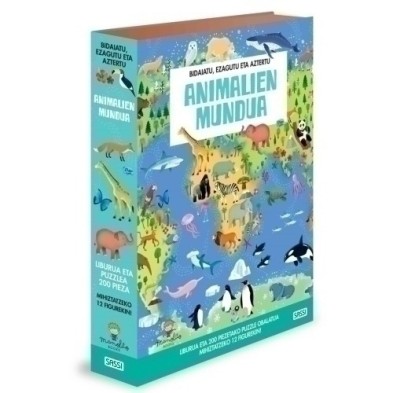 69719-PUZZLE MANOLITO B. ANIMALIEN MUNDUA - EU precio por 1 unidades
