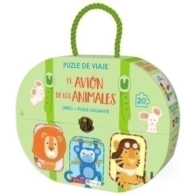 12717-PUZZLE MANOLITO B. EL AVION DE LOS ANIMA precio por 1 unidades