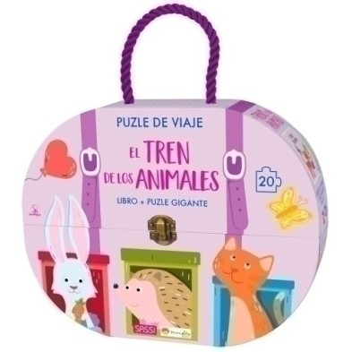 12718-PUZZLE MANOLITO B. EL TREN DE LOS ANIMAL precio por 1 unidades