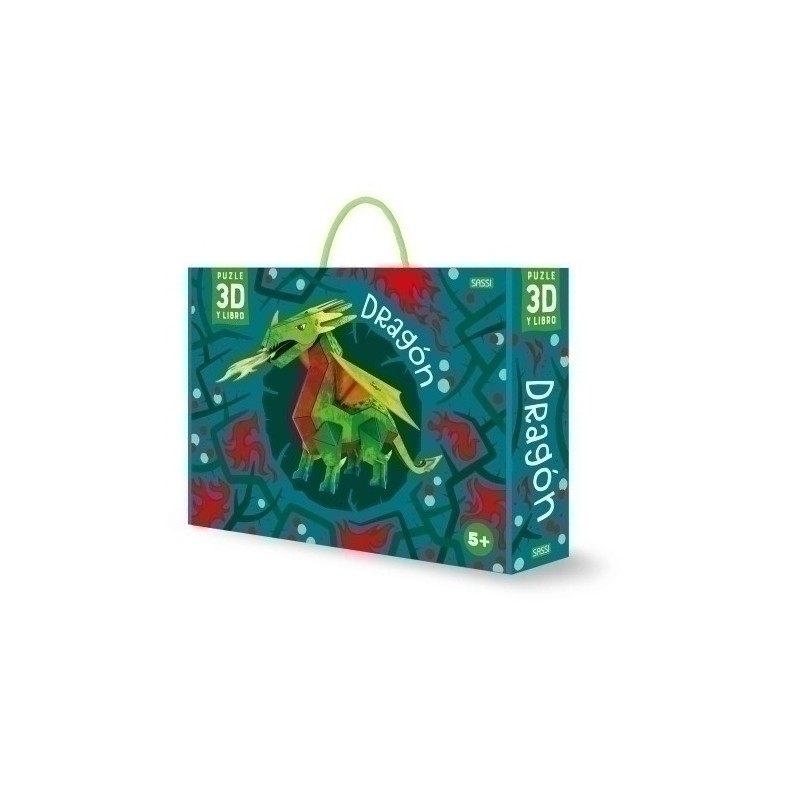 12731-PUZZLE MANOLITO B. DRAGON 3D precio por 1 unidades