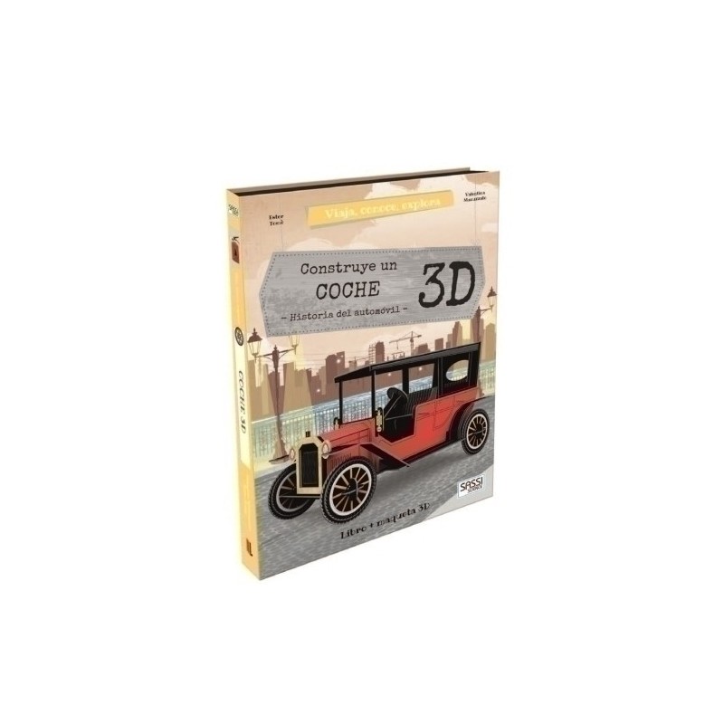 12722-PUZZLE MANOLITO B. CONSTRUYE UN COCHE 3D precio por 1 unidades