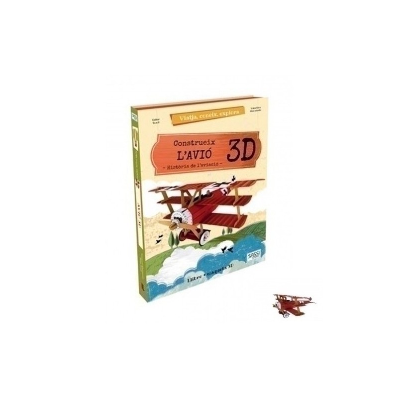 29981-PUZZLE MANOLITO B. CONSTRUEIX L´AVIO 3D precio por 1 unidades