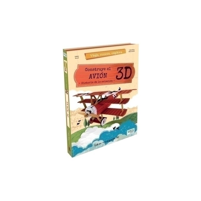 69762-PUZZLE MANOLITO B. CONSTRUYE EL AVION 3D precio por 1 unidades