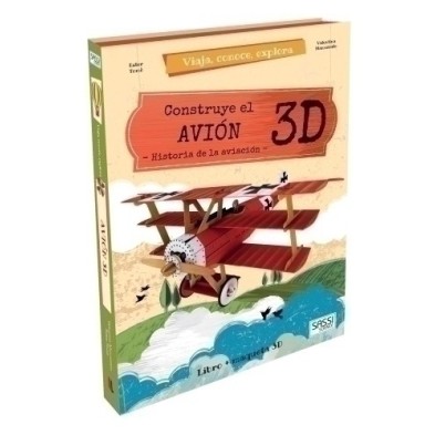 69762-PUZZLE MANOLITO B. CONSTRUYE EL AVION 3D precio por 1 unidades