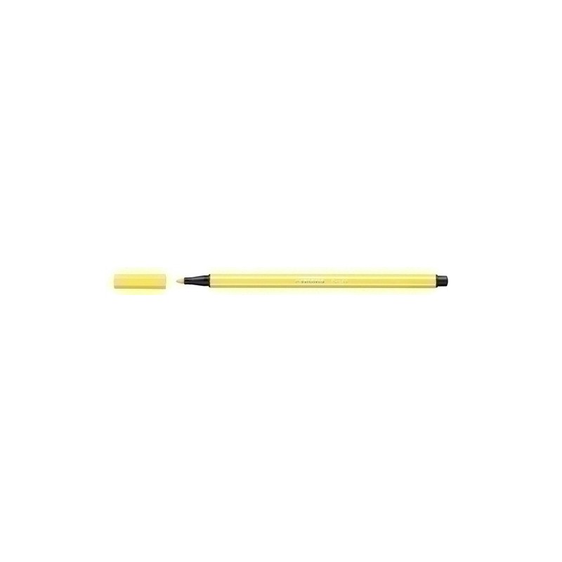68/24-ROTUL.STABILO PEN 68  AMARILLO LIMON precio por 10 unidades