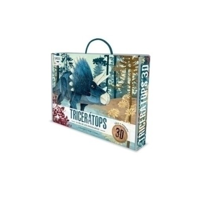 12712-PUZZLE MANOLITO B. TRICERATOPS 3D precio por 1 unidades
