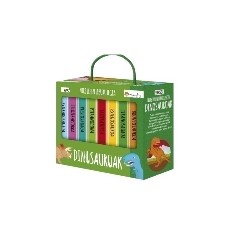 69707-MI BIBLIO. MANOLITO B. DINOSAUROAK - EUS precio por 1 unidades