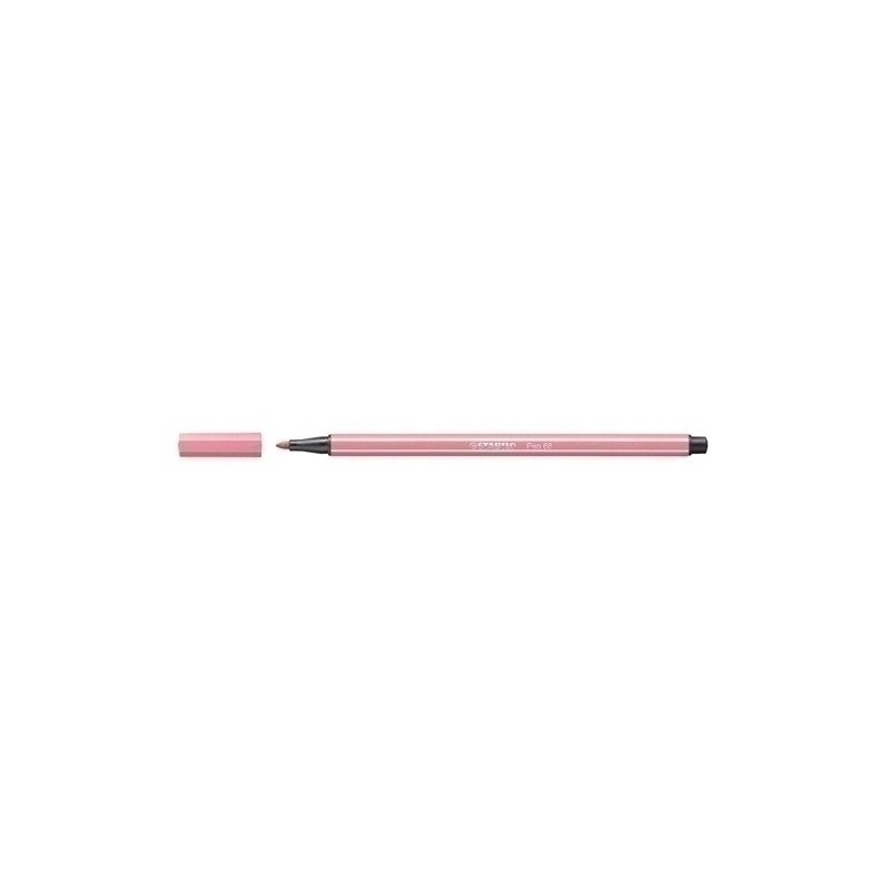 68/29-ROTUL.STABILO PEN 68  ROSA CLARO precio por 10 unidades