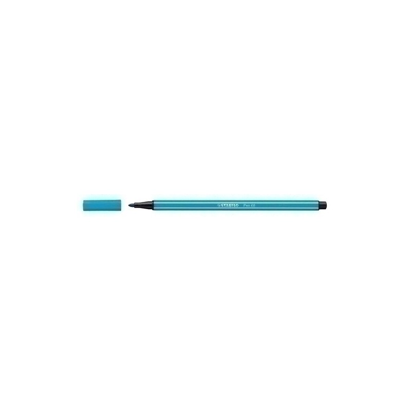68/31-ROTUL.STABILO PEN 68  AZUL CLARO precio por 10 unidades