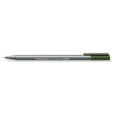 334-55-ROTUL.STAEDTL.TRIPLUS FL 334  VERDE OSCU precio por 10 unidades