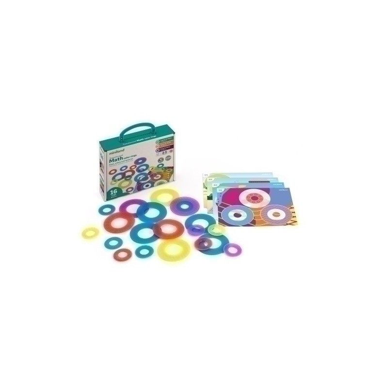 32160-JUEGO ED.MINILAND TRANS.MATH COLOR RINGS precio por 1 unidades