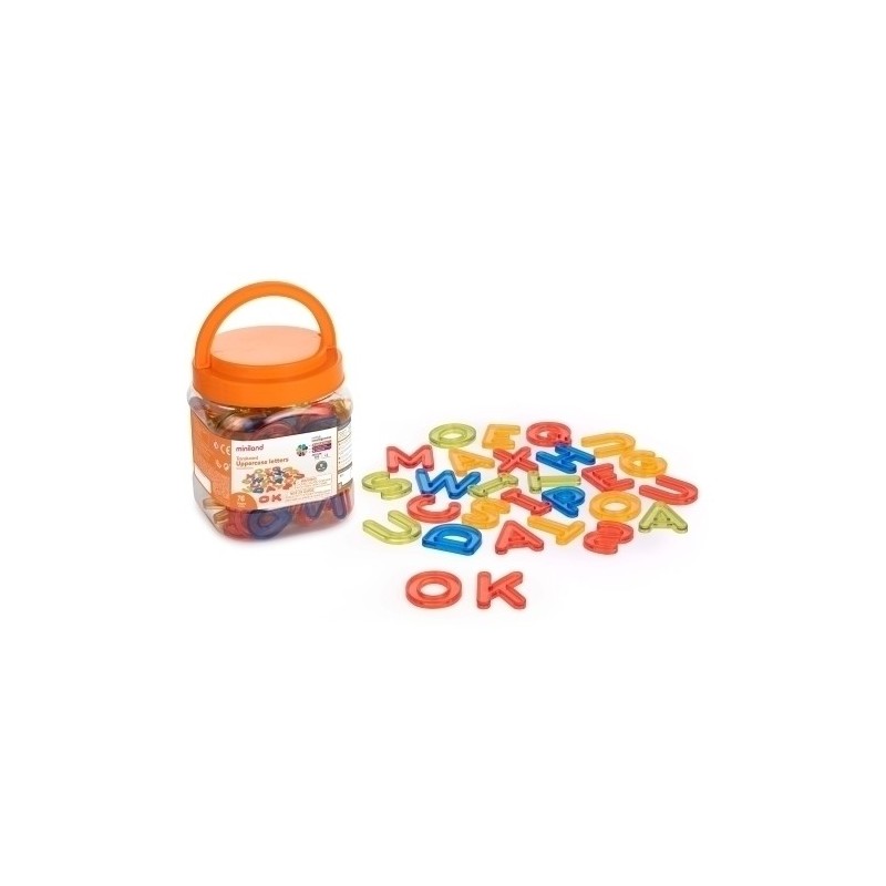 32169-JUEGO ED.MINILAND TRANS.LETRAS MAYUSCULA precio por 1 unidades