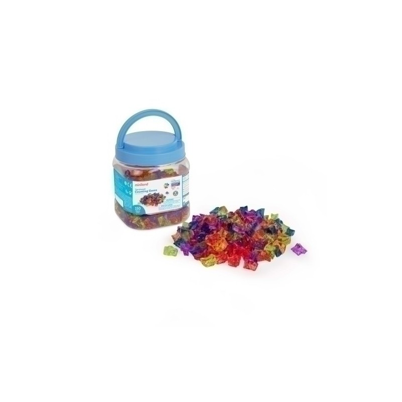 32171-JUEGO ED.MINILAND TRANSLUCENT PIEDRAS precio por 1 unidades
