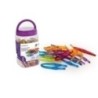 32172-JUEGO ED.MINILAND TRANS. PINZAS COLORES precio por 1 unidades