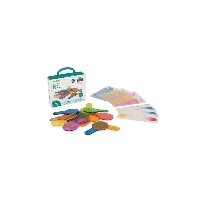 32173-JUEGO ED.MINILAND TRANS. PALETINAS COLOR precio por 1 unidades