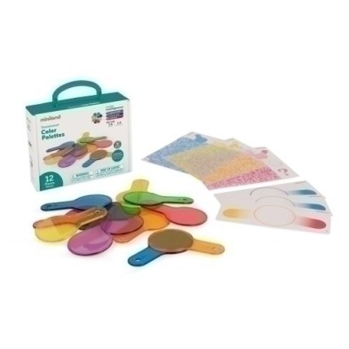32173-JUEGO ED.MINILAND TRANS. PALETINAS COLOR precio por 1 unidades