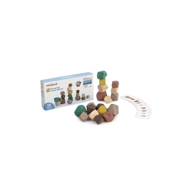 94052-JUEGO ED.MINILAND ECO: PIEDRAS APILABLES precio por 1 unidades