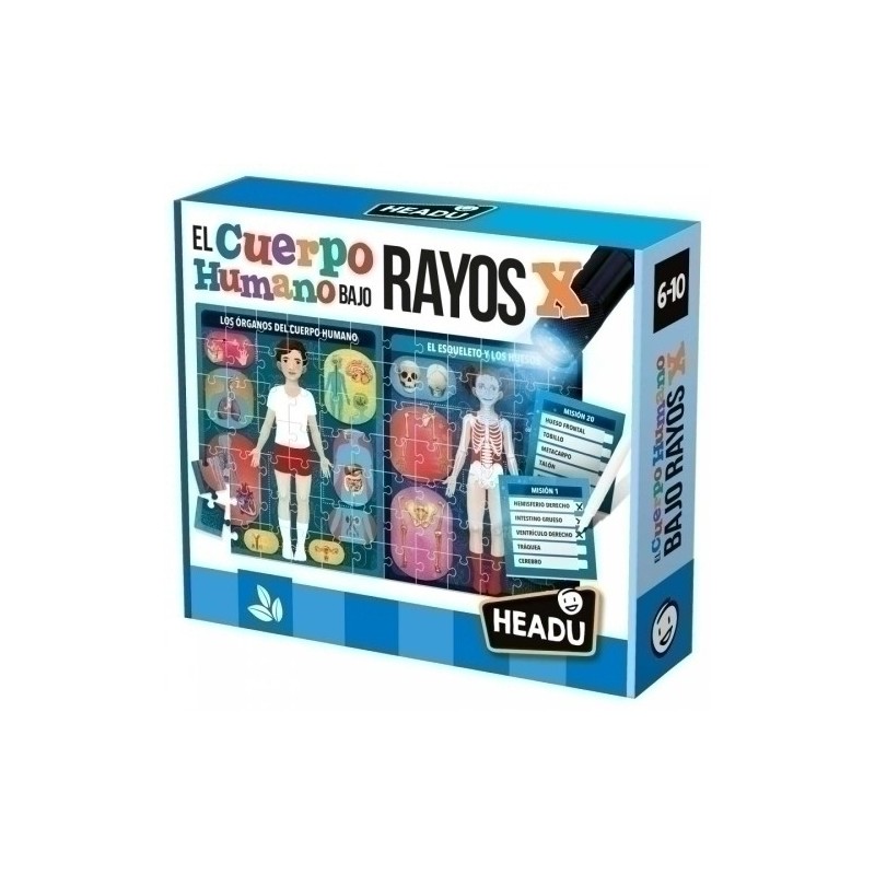 ES28153-JUEGO EDUCATIVO HEADU CUERPO HUMANO X precio por 1 unidades