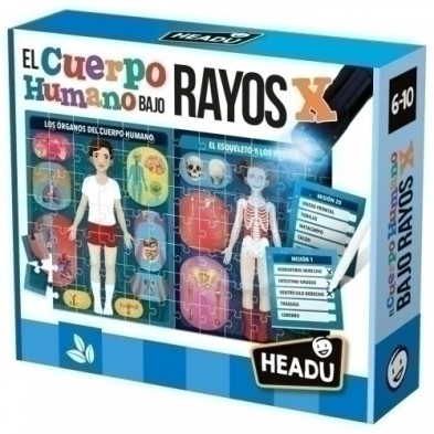 ES28153-JUEGO EDUCATIVO HEADU CUERPO HUMANO X precio por 1 unidades