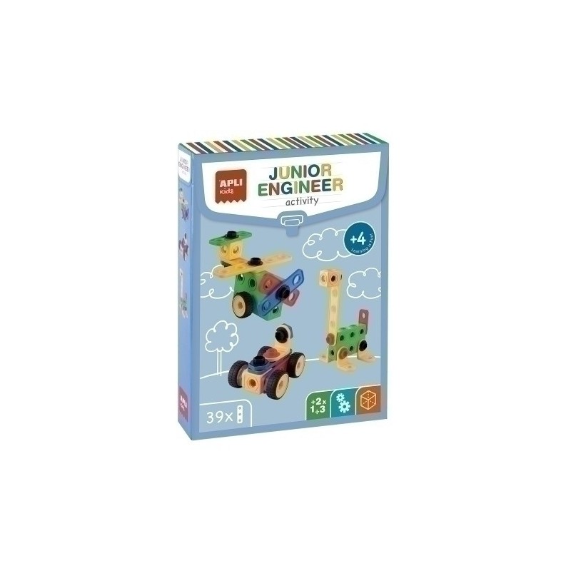 19160-JUEGO ED.APLY KIDS PEQ.INGENIERO 39PZ precio por 1 unidades