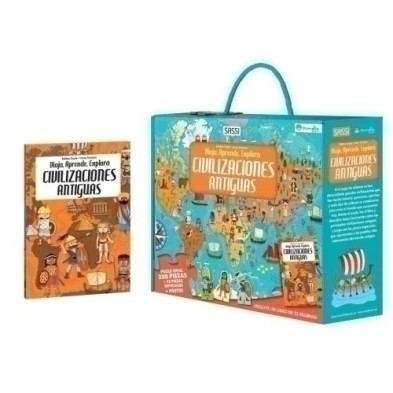 69739-PUZZLE MANOLITO B. CIVILIZACIONES ANTIGU precio por 1 unidades