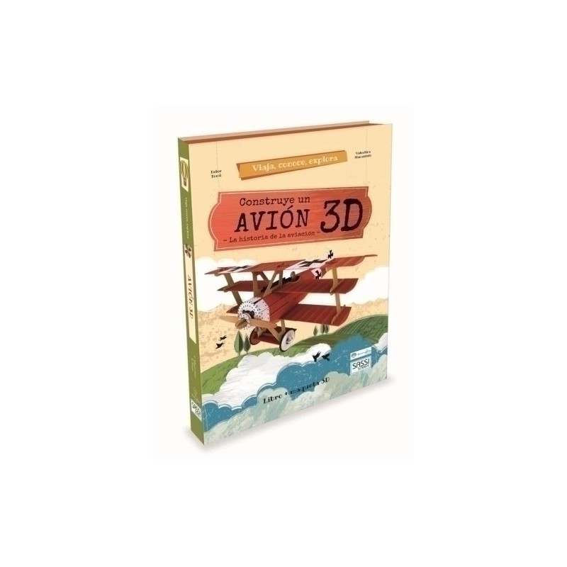 29959-PUZZLE MANOLITO B. CONSTRUYE EL AVION 3D precio por 1 unidades
