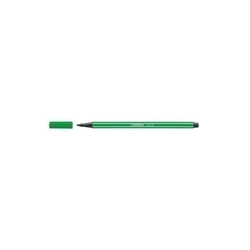 68/16-ROTUL.STABILO PEN 68  ESMERALDA CLARO precio por 10 unidades