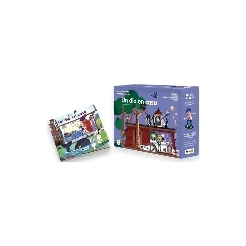 16159-PUZZLE MANOLITO B. UN DIA EN CASA precio por 1 unidades