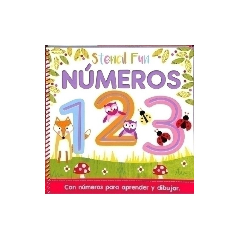 29935-STENCIL FUN MANOLITO B. NUMEROS precio por 1 unidades