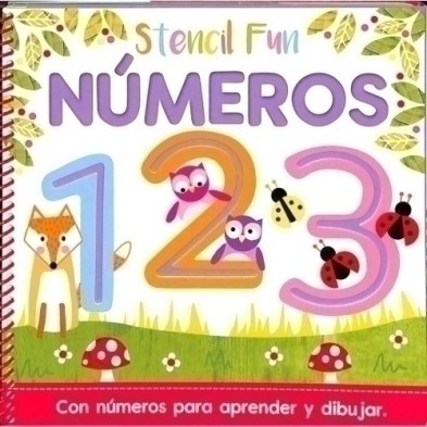 29935-STENCIL FUN MANOLITO B. NUMEROS precio por 1 unidades