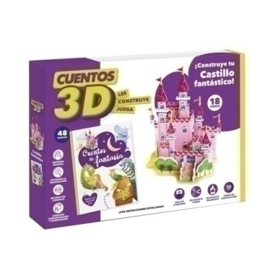 PTCN01-JGO.IMAGILAND CUENTO 3D CASTILLO precio por 1 unidades