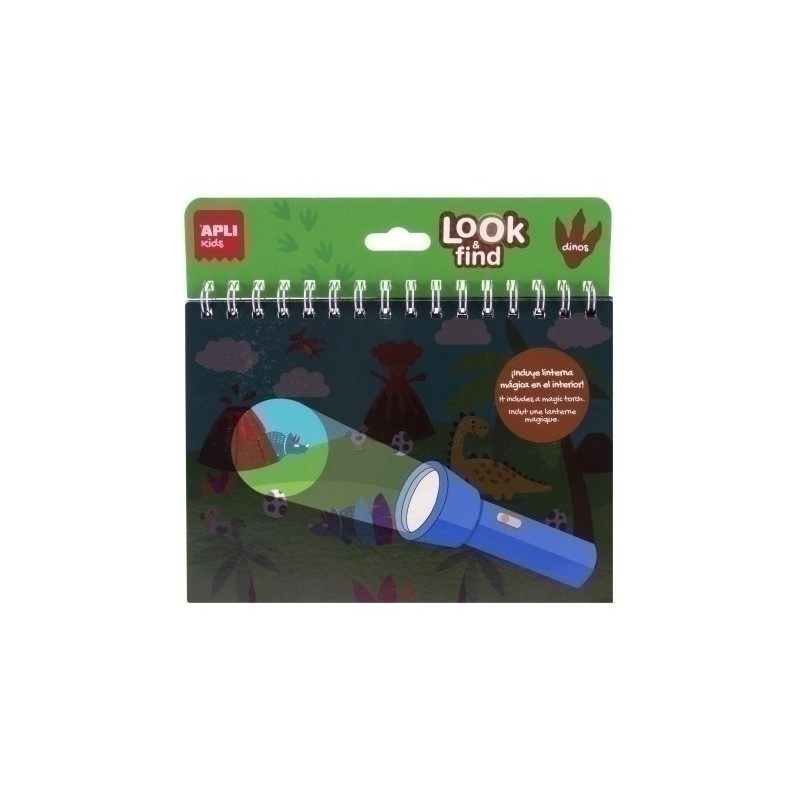 19204-JUEGO EDUC.APLI BLOC LOKK&FIND DINOS precio por 1 unidades