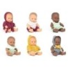 31347-JUEGO ED.MINILAND MUÑECOS C/ROPA SET 6 precio por 1 unidades