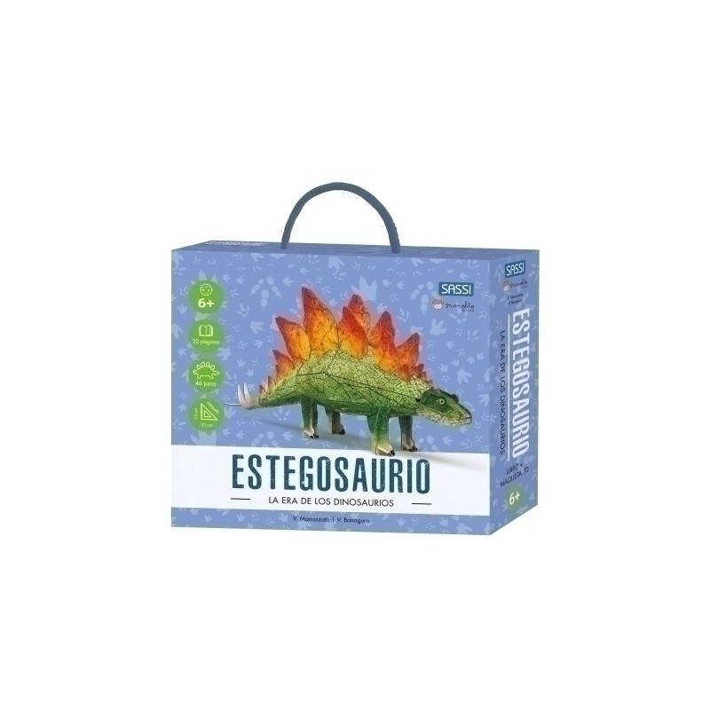 71403-PUZZLE MANOLITO B. STEGOSAURIO 3D precio por 1 unidades