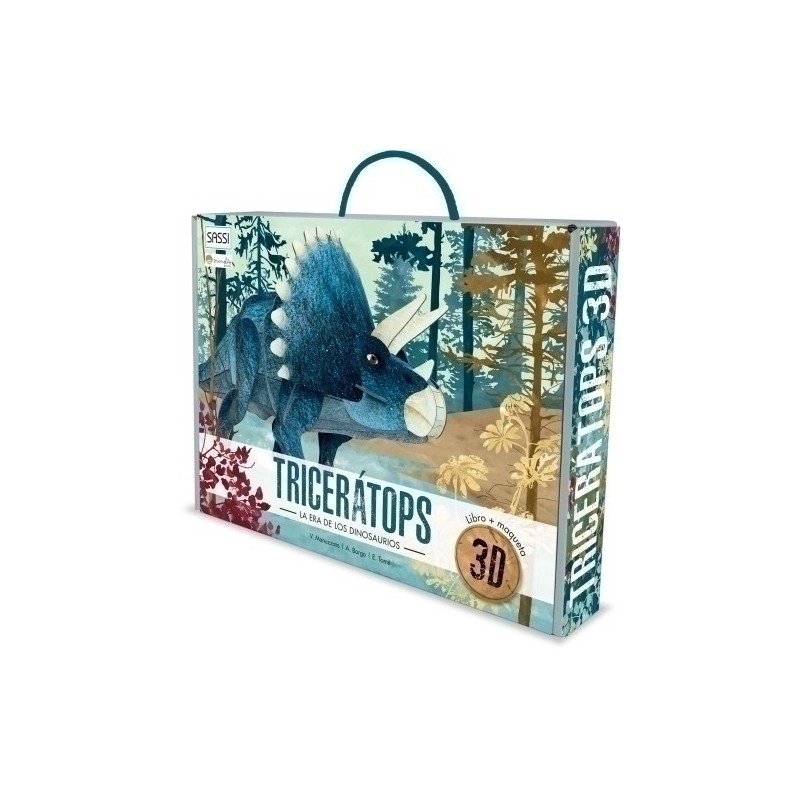 71405-PUZZLE MANOLITO B. TRICERATOPS 3D precio por 1 unidades