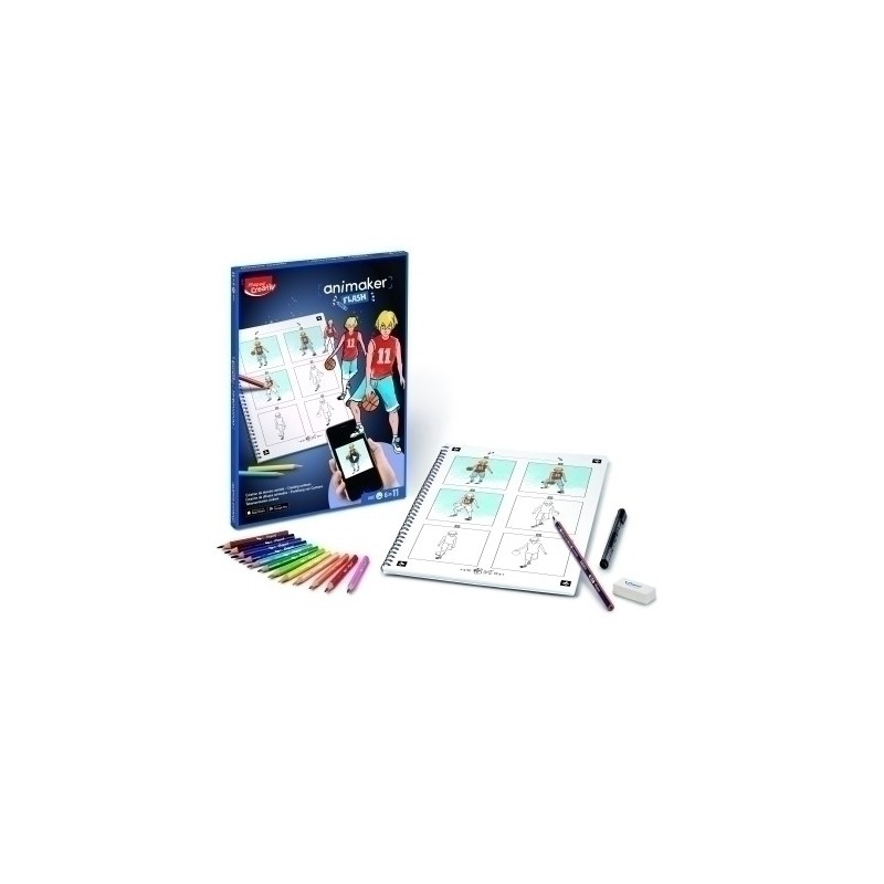 907066-MAPED CREATIV ANIMAKER FLASH ACTION precio por 1 unidades