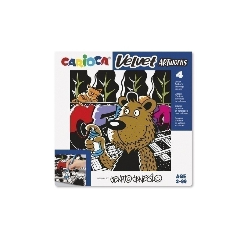 43601-JUEGO EDUC.CARIOCA VELVET CENTO GRAF. precio por 1 unidades