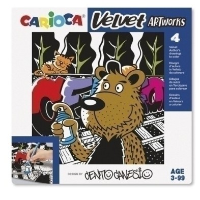 43601-JUEGO EDUC.CARIOCA VELVET CENTO GRAF. precio por 1 unidades