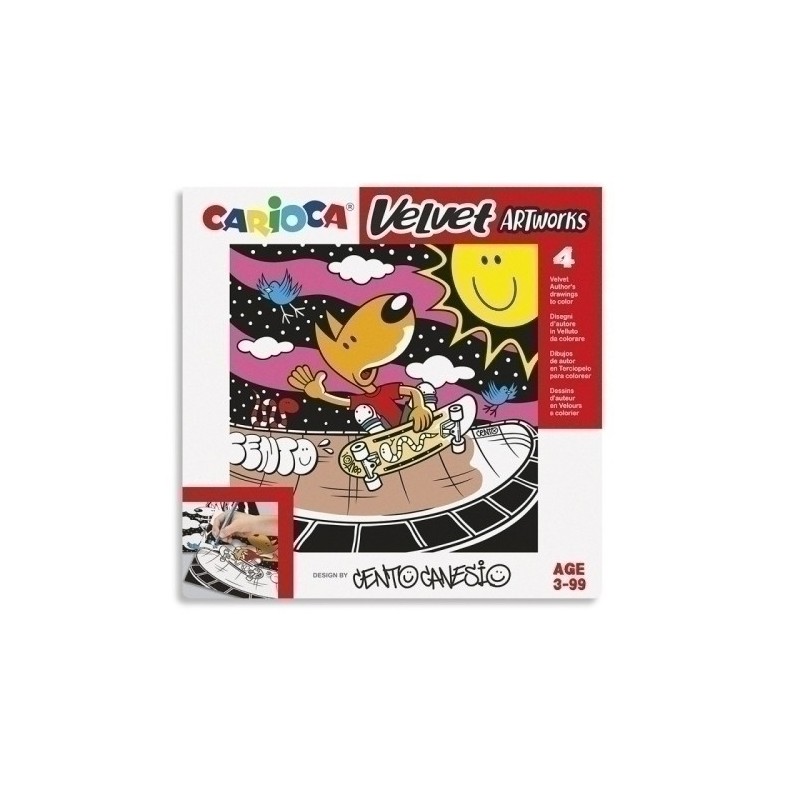 43602-JUEGO EDUC.CARIOCA VELVET CENTO SPORT precio por 1 unidades