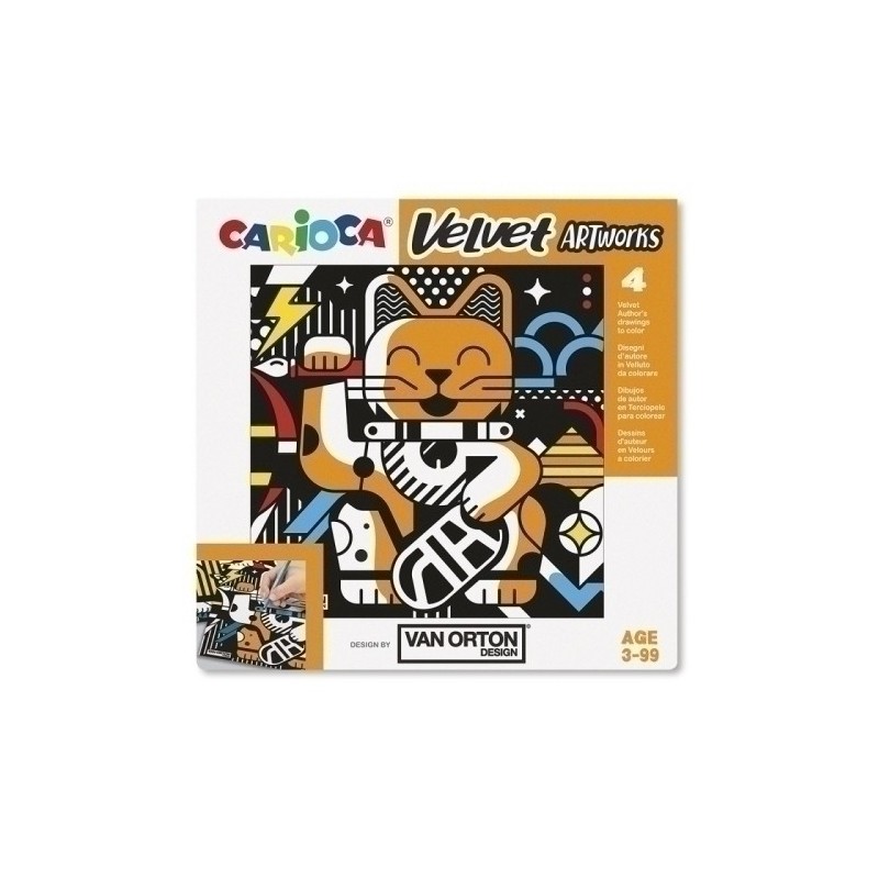 43603-JUEGO EDUC.CARIOCA VELVET VAN ORTON ART precio por 1 unidades