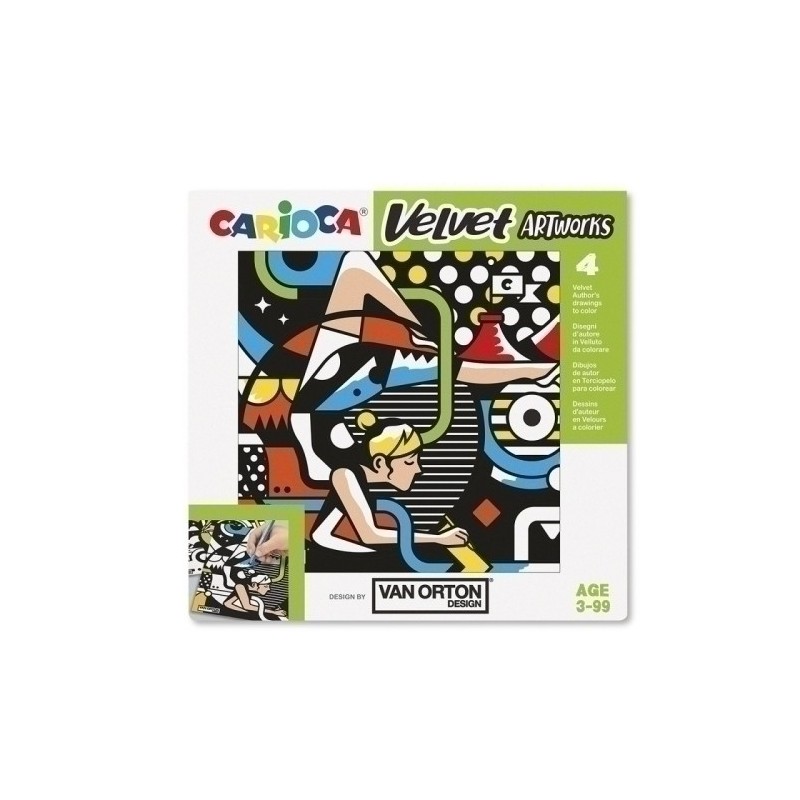 43604-JUEGO EDUC.CARIOCA VELVET VAN ORTON STRE precio por 1 unidades