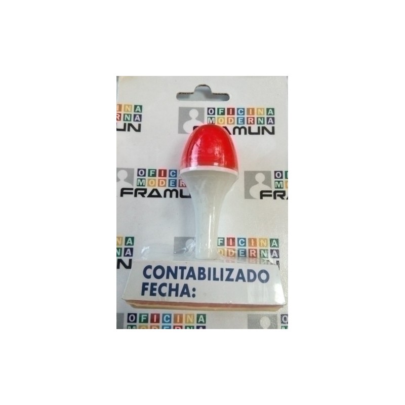 SF-27-SELLO MANUAL "CONTABILIZADO FECHA" precio por 6 unidades