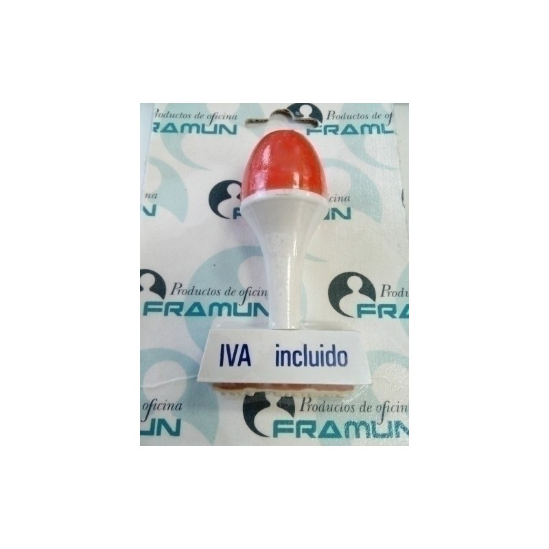 SF-29-SELLO MANUAL "IVA INCLUIDO" precio por 6 unidades