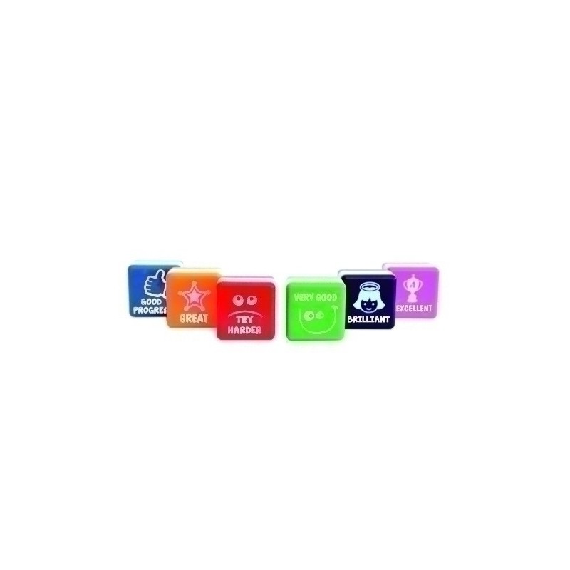0614-SELLO OF.BOX PROFESORES P/6 INGLES precio por 1 unidades