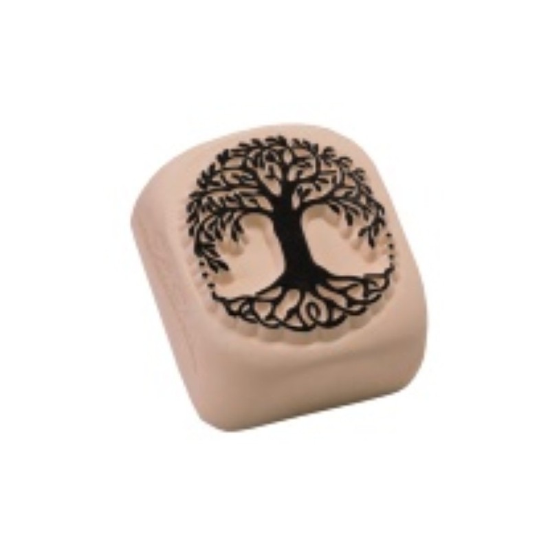 156604-SELLO LADOT PIEDRA REDOND. ARBOL V. GD. precio por 1 unidades
