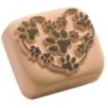 156602-SELLO LADOT PIEDRA REDOND. PATA GATO GD. precio por 1 unidades