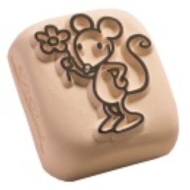 156601-SELLO LADOT PIEDRA REDOND. RATON GD. precio por 1 unidades