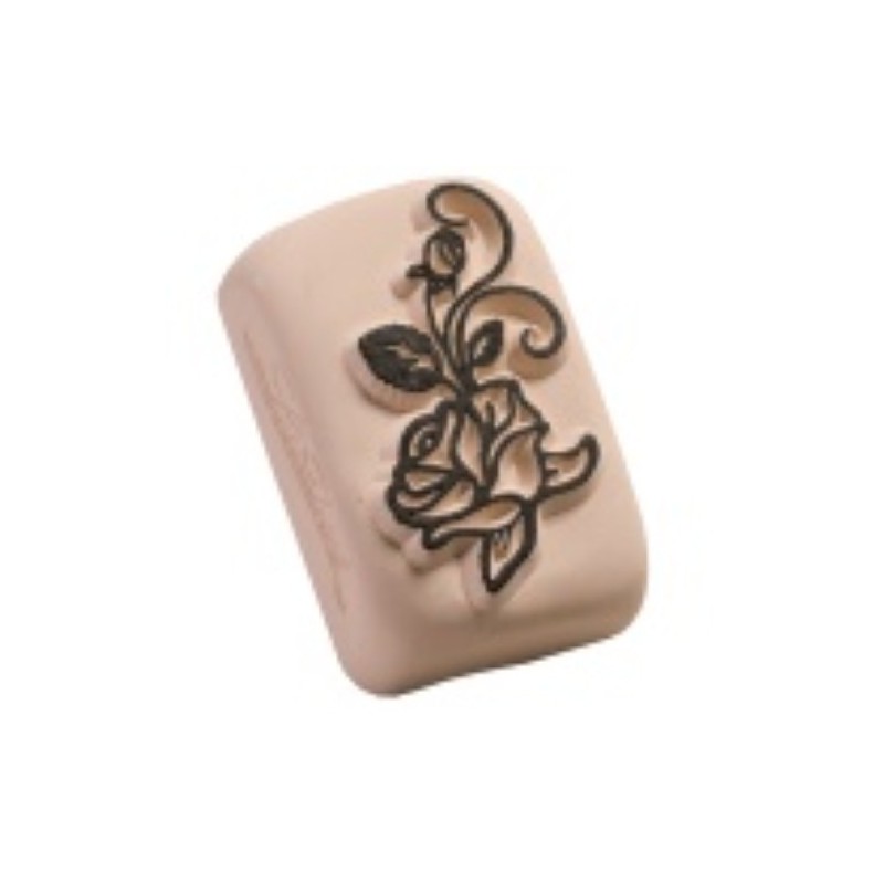 156383-SELLO LADOT PIEDRA REDOND. ROSA MD. precio por 1 unidades